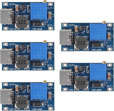 5PCS MT3608 TYPE-C USB DC-DC Voltage Step Up Adjustable Boost Converter 2V-24V