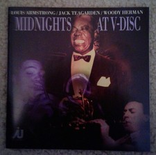 Louis Armstrong, Jack Teagarden, Woody Herman - Midnights At V-Disc (CD, Comp) (