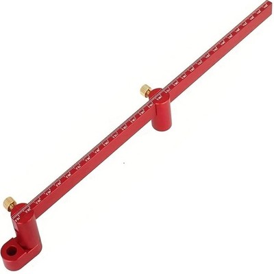 300mm Woodworking Compass Tool Scriber Large Circle Ruler Marking Gauge Red