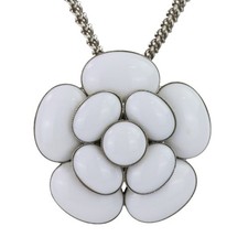 Chanel Camellia Coco Mark Necklace