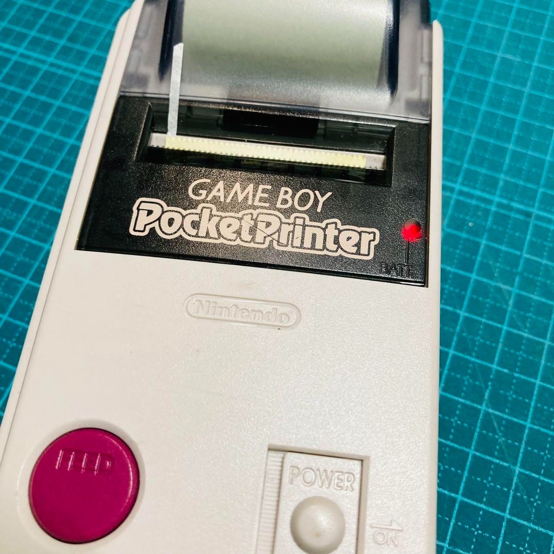 Nintendo GameBoy Pocket Printer Pocket Camera Clear Purple Working