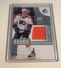 Samuel Morin 2017-18 SP Game Used Rookie Sweaters SSP #'D 110/119 Card#RS-SM. rookie card picture