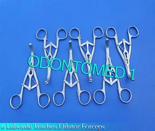6 LABORDE TRACHEA DILATOR FORCEPS 5.5" SURGICAL GYNO 