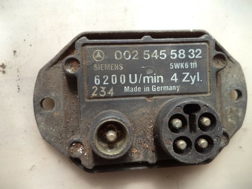 Mercedes Zündsteuergerät ZSG 0025455832 Siemens 5WK6111 4 Zyl. 6200U/min. 9805