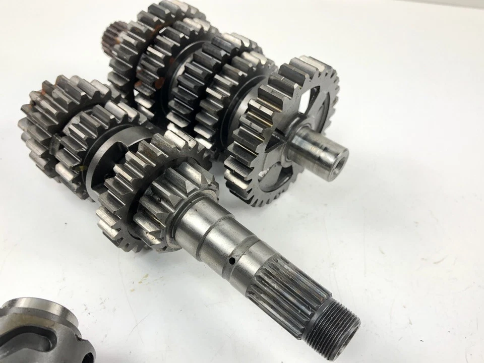 04 Honda CRF250 CRF 250 Motor Transmisión Caja de cambios Eje de cambio 04-09 Foto 4 de 4