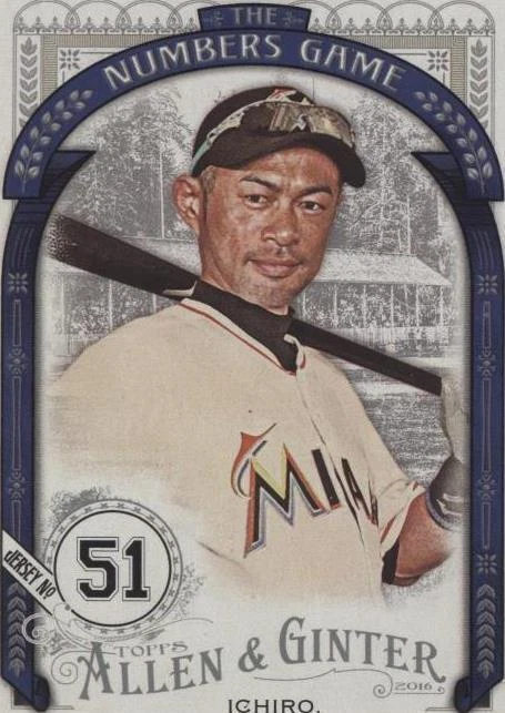2016 Topps Allen & Ginter - Ichiro Suzuki #NG-67