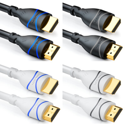HDMI Kabel 4K UHD 2160p HDR FULL HD 3D CEC Dolby HDMI 2.0 TV LED LCD 0,5m - 10m