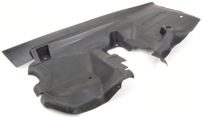 Cache sous moteur avant droit BMW Z4 E89 en plastique ABS noir pour roadster