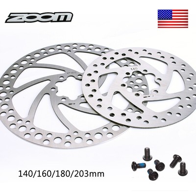1/2pcs Disc Brake Rotor 140/160/180/203mm MTB Bike Bicycle Parts 6 Bolt fit SRAM