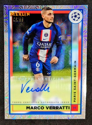 2022-23 Topps Merlin UEFA Club Competitions - Autographs Marco 