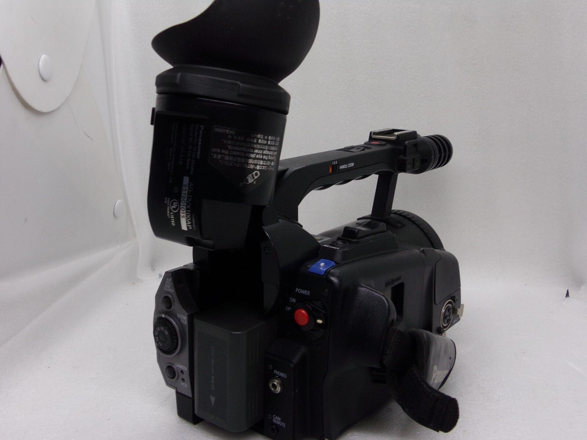 【中古良品】Panasonic AG-DVX100A Panasonic AG-DVX100A Camcorder - Black for sale online | eBay
