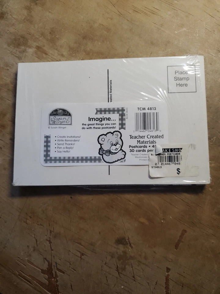 Paquete de 30 postales de muñeco de nieve de invierno de Susan Winget recursos creados por maestros Foto 3 de 3