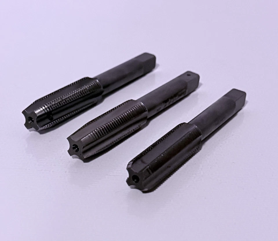 Irwin Hanson 1/2"-20NF 3 piece Tap Set 2645 New Free Shipping - Image 3 of 4