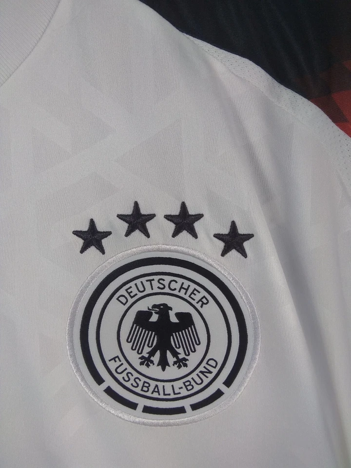 Camiseta de fútbol local del equipo Muller Alemania Adidas para hombre talla 2XL ig93 Foto 3 de 4