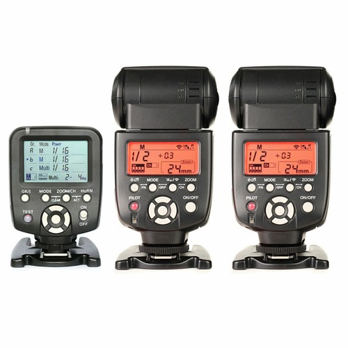 Yongnuo YN560TXII LCD Wireless Flash Controller+2pcs YN560 IV Flash For Canon - Picture 3 of 12