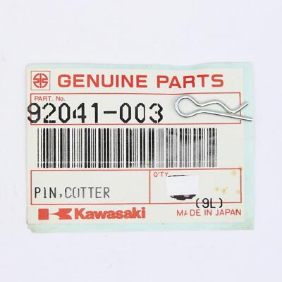 Kawasaki Cotter Pin 20.94MM Part Number - 92041-003 | eBay