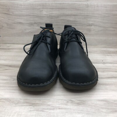 Cole Haan Shoes Mens 11 M Black Leather Lace Up Chunky 