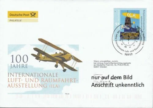 Briefmarken mit Raumfahrt-Motiven aus der Bundesrepublik