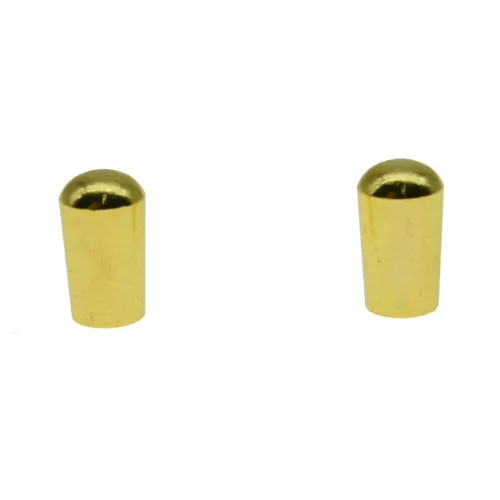 Metric M3.5&M4 Gold Metal LP Toggle Switch Tip Pickup Switch Knob for Les Paul