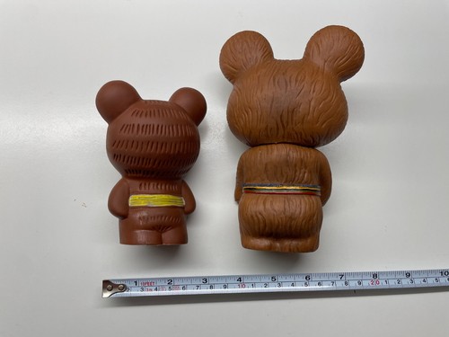 Vintage Mischa Rubber Toy, Olympic Games Moscow 1980 ~ Lot of 2 different~ - Picture 8 of 14