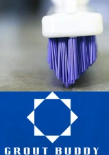 Grout brush cleaner head for floors kitchen-bathroom -Tile and grout