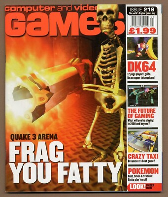 Computer & Video Games Magazine C&VG C+VG 2000 02 February Quake 3 Arena