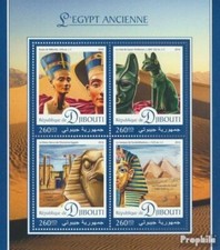 djibouti 1144-1147 Feuille miniature neuf 2016 Antikes égypte