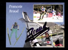 Francois Braud Autogrammkarte Original Signiert Nordische Kombination+A 177046