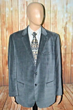 Paul Fredrick Men Houndstooth 2 Front Button Sports Coat Sz 46R