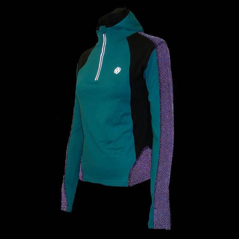 Sudadera con Capucha IllumiNITE Reflectante Ambición Ajuste Contorneado para MUJERES Foto 4 de 4