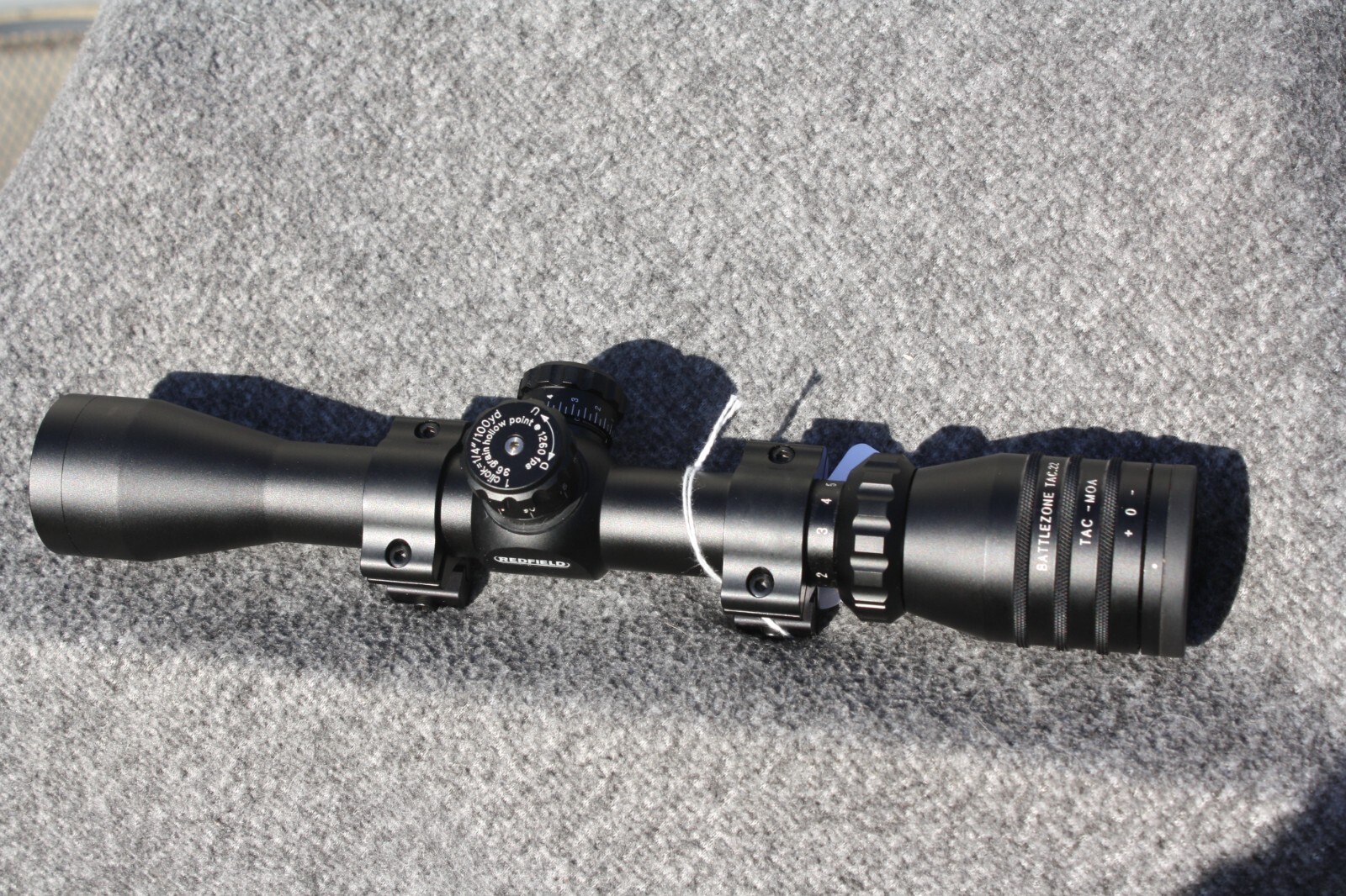 EXCELLENT Redfield Battlezone 27x34mm 1" TACMOA Rifle Scope W4 eBay