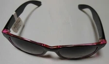 DNA Designer for Less. EZ Christmas Gift Women's Black/Pink Sunglasses Ship Free