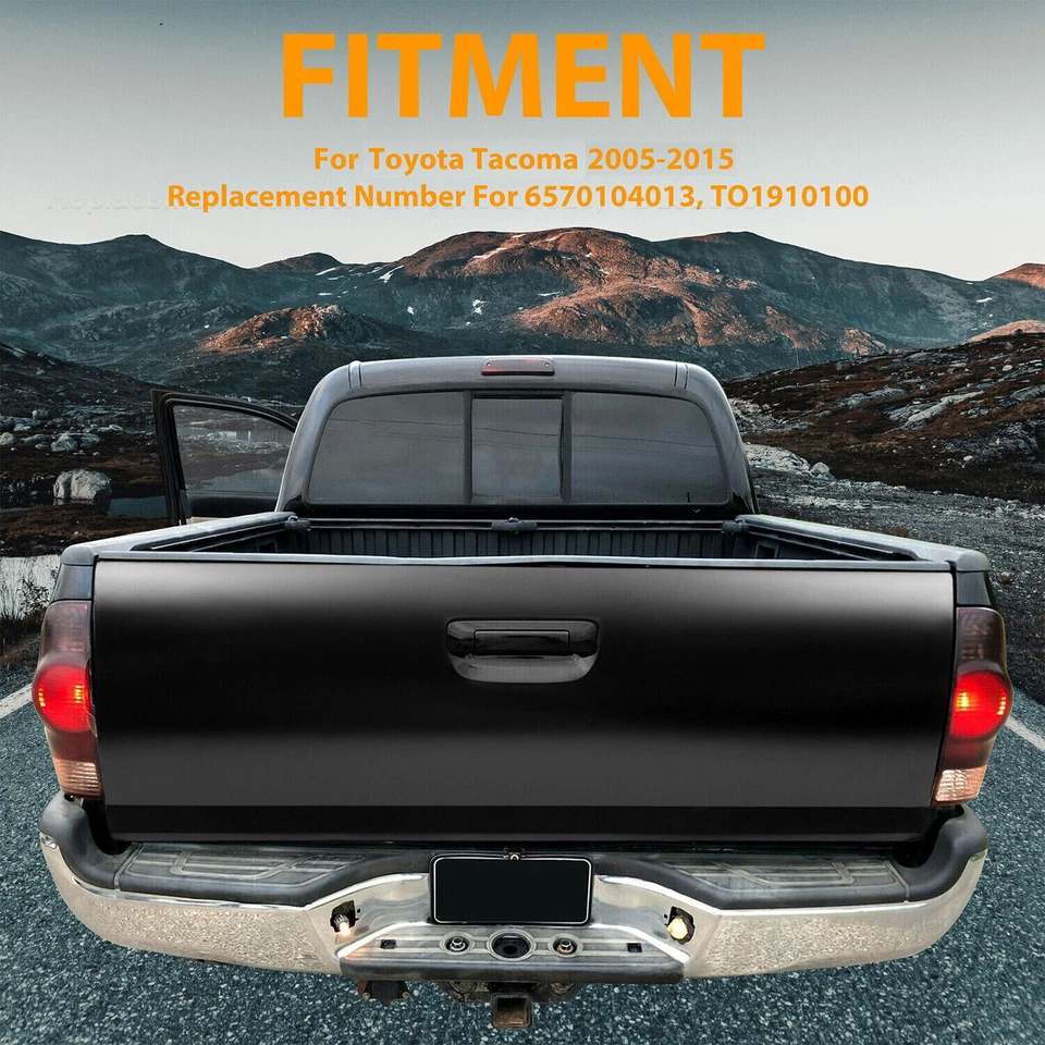 NUEVO Pintado - Puerta Trasera Para Toyota Tacoma 2005-2015 Camión Puerta Trasera Foto 3 de 4