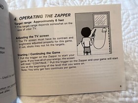 To The Earth NES Nintendo Juego Manual Solo Sello Ovalado