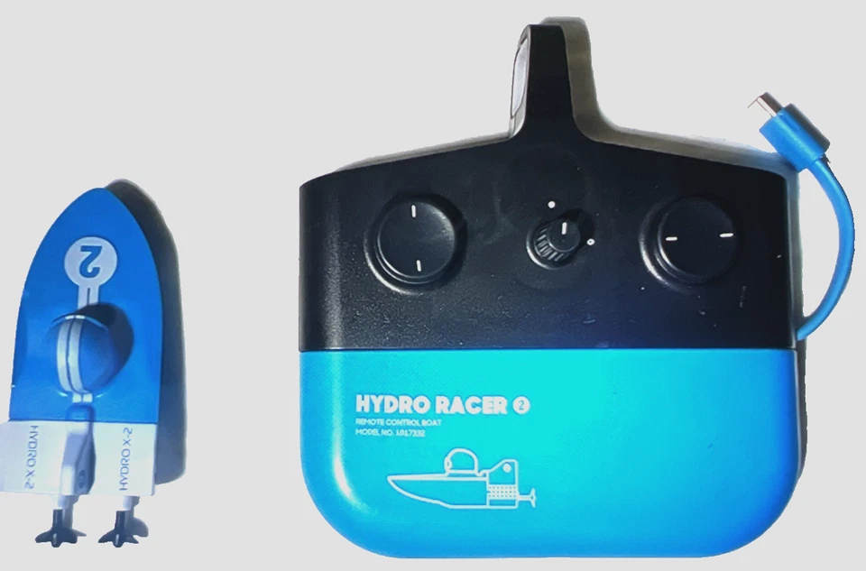 Sharper Image Wave Racer  Remote Control Speedboat Blue Rechargeable New in Box - Image 2 of 4