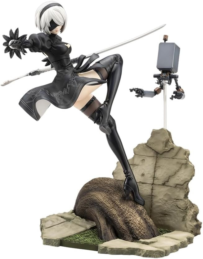 【新品】ARTFX J NieR：Automata Ver1.1a 2B KOTOBUKIYA ARTFX J NieR:Automata Ver1.1a 2B 1/8 PVC Figure w