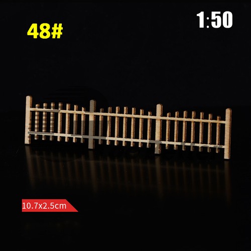 Miniature Wood Fence Mini Small Fence Fairy Garden Kit Fit For Succulents DIY - Picture 60 of 60