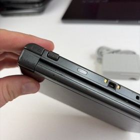 New Nintendo 3DS XL Gray Black Console, Charger Stylus US Version
