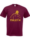 Tshirt Malen Donyell 14 calciatore tifoso romanista cotone adulto o bambino