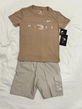 New - Nike Youth Boys Short Set Youth - 4