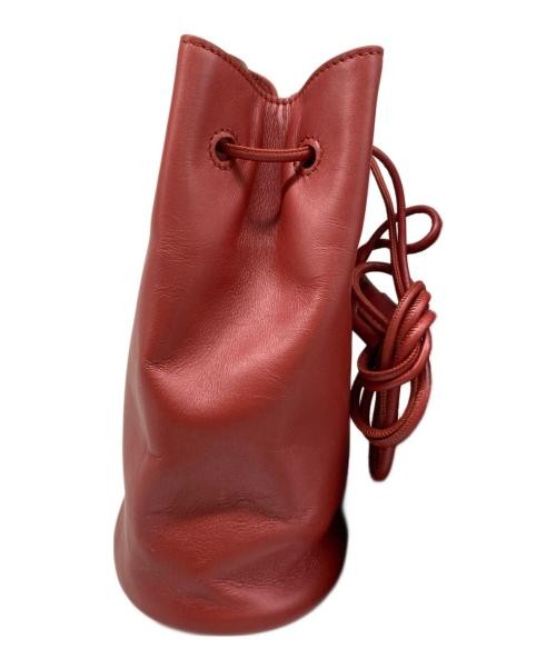 JIL SANDER                    Drawstring shoulder bag Red — image 3