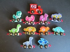 Toys for Toddlers Magnetic Train Set - Wooden Dinosaurs Numbers -