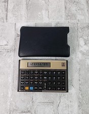 Vintage HP 12C Financial Calculator with Original Case Made in USA Tested Works