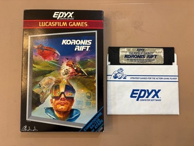Pyxis Computer Software Lucasfilm Games Koronis Rift Commodore