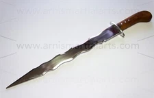 Filipino Kris  Practice Training Sword  Aluminum for Arnis, Kali & Escrima 
