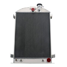 Aluminum 4 Rows Radiator For Ford Model A Hot Rod Chevy V8 3.3l 1933 1934 1935 Aluminum 4 Rows Radiator For Ford Model A Hot Rod Chevy V8 3.3l 1933 1934 1935