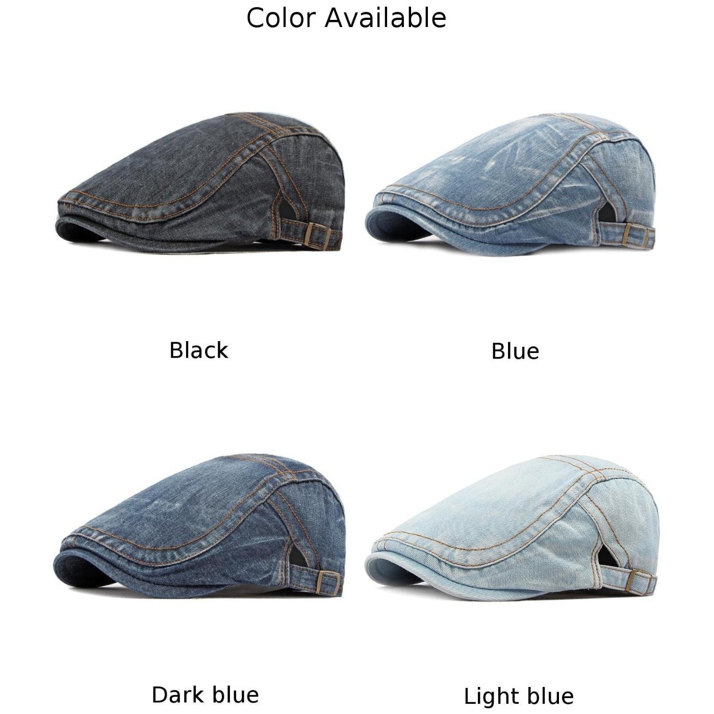 APL Nuovissimo cappello berretto piatto traspirante basco cotone cabbie edera