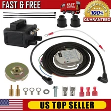 53-660 Single Fire Programmable Ignition Coil Kit For Evo Big Twin XL 1970-2003