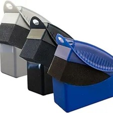 Tire Dressing Applicator, 3 Pieces Tire Shine Applicator with Lid, Reusable Tire