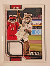 2026 Topps Series 1 Celebration Baxter Mascot Patch Relic #MAS-BX Diamondbacks